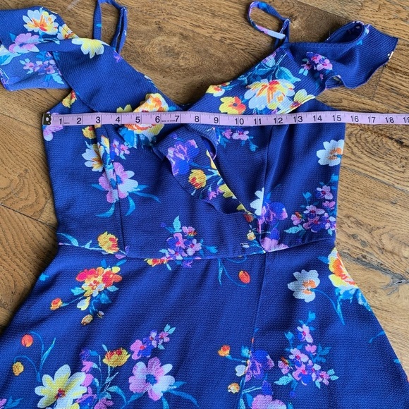 By & By Floral BlueAsylums Dress - Picture 8 of 12